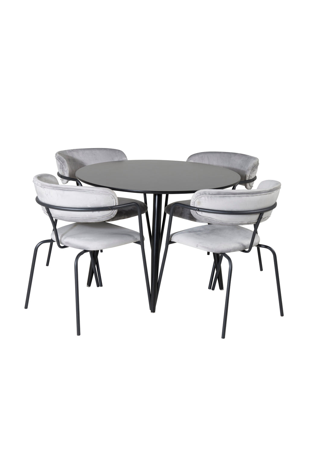 s_gr24111__1 Esszimmer Set Plaza Mit Stühlen Arrow Rundes Essgruppen Set Default Title