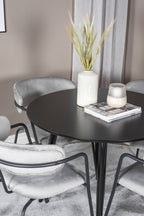 s_gr24111__13 Esszimmer Set Plaza Mit Stühlen Arrow Rundes Essgruppen Set