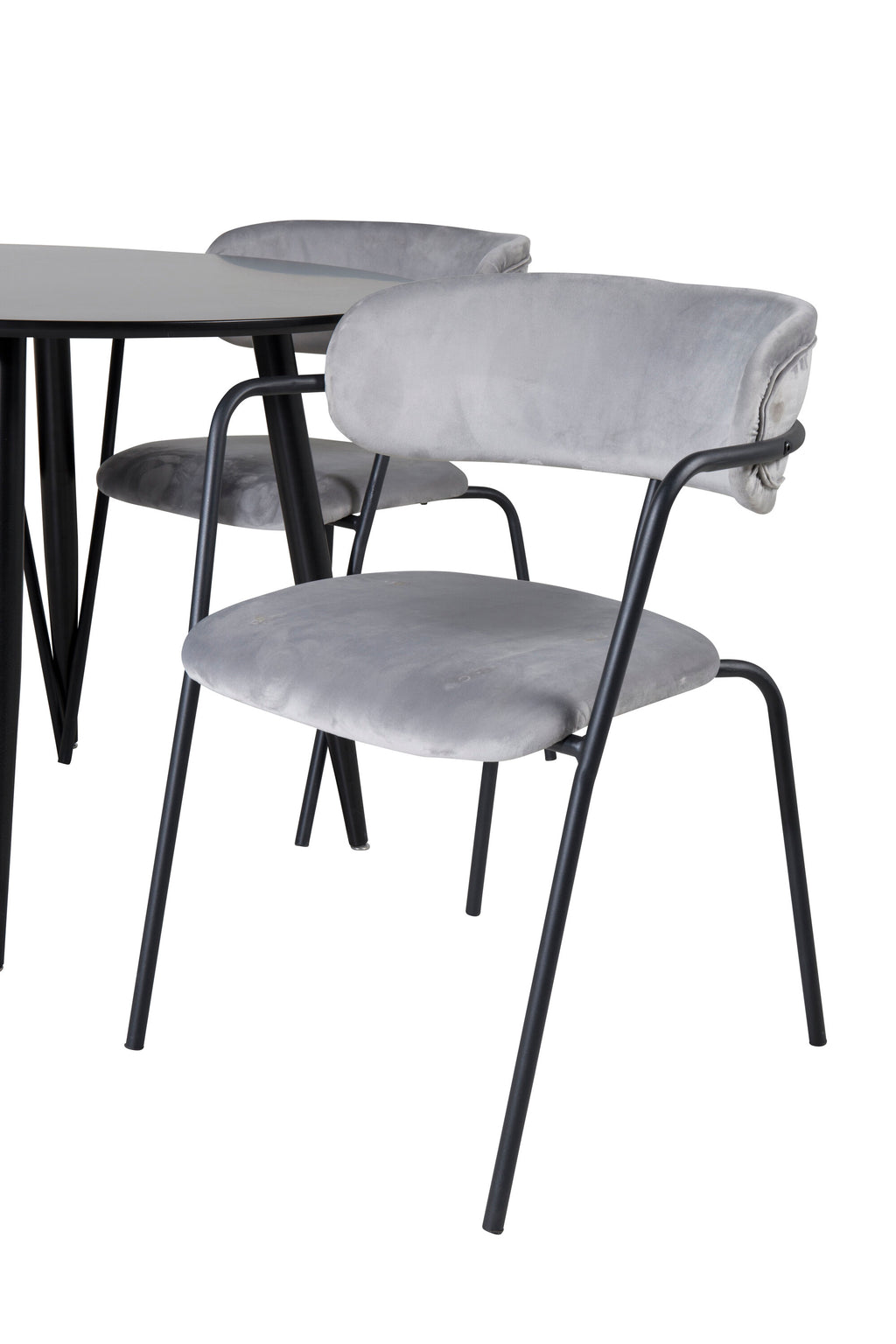 s_gr24111__3 Esszimmer Set Plaza Mit Stühlen Arrow Rundes Essgruppen Set