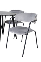 s_gr24111__3 Esszimmer Set Plaza Mit Stühlen Arrow Rundes Essgruppen Set