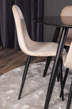 s_gr24135__12 Dining Set Plaza Mit Stühlen Polar Rundes Essgruppen Set