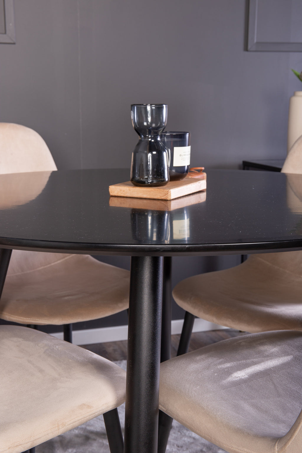 s_gr24135__13 Dining Set Plaza Mit Stühlen Polar Rundes Essgruppen Set