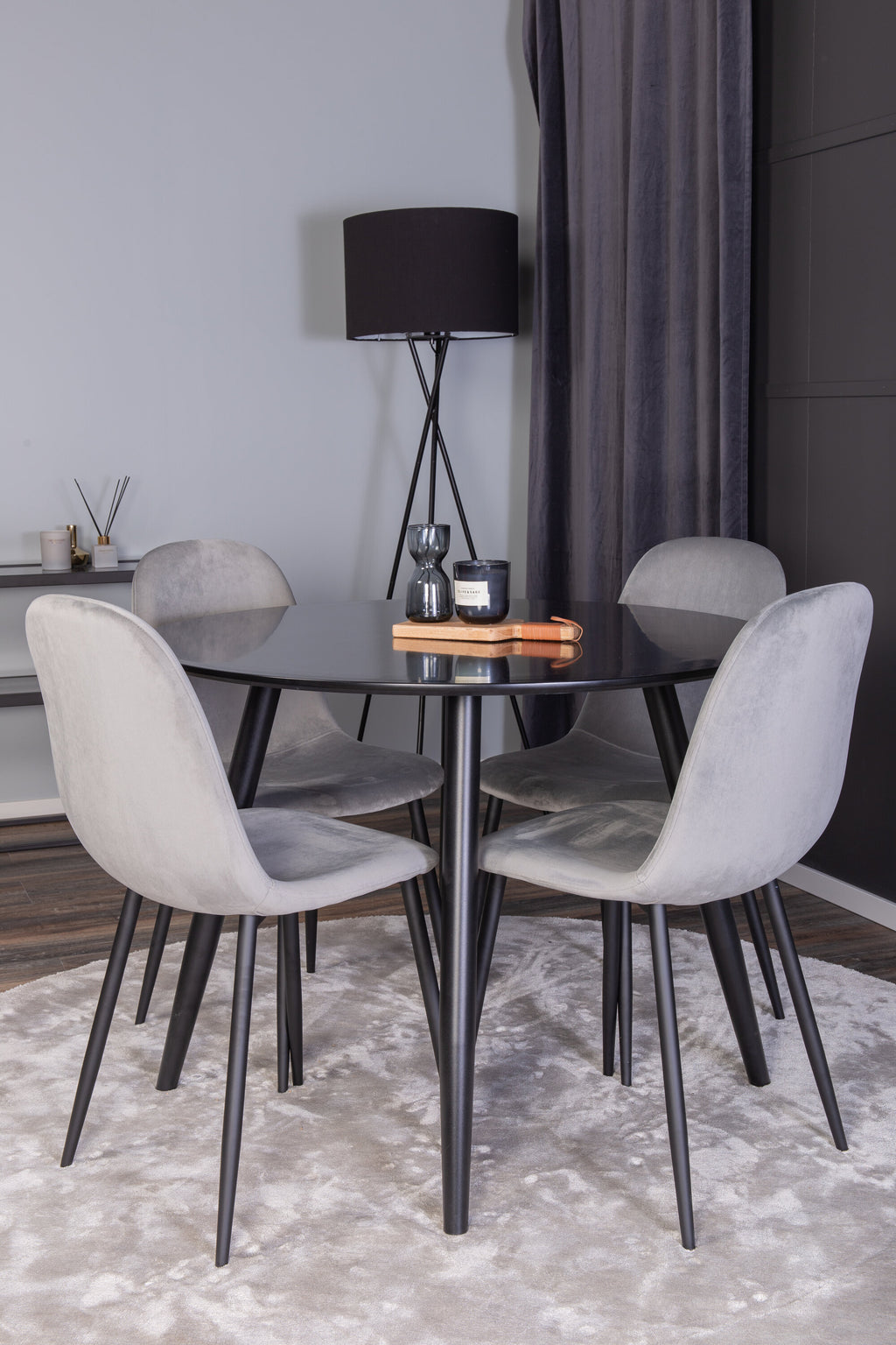 s_gr24137__10 Dining Set Plaza Mit Stühlen Polar Rundes Essgruppen Set