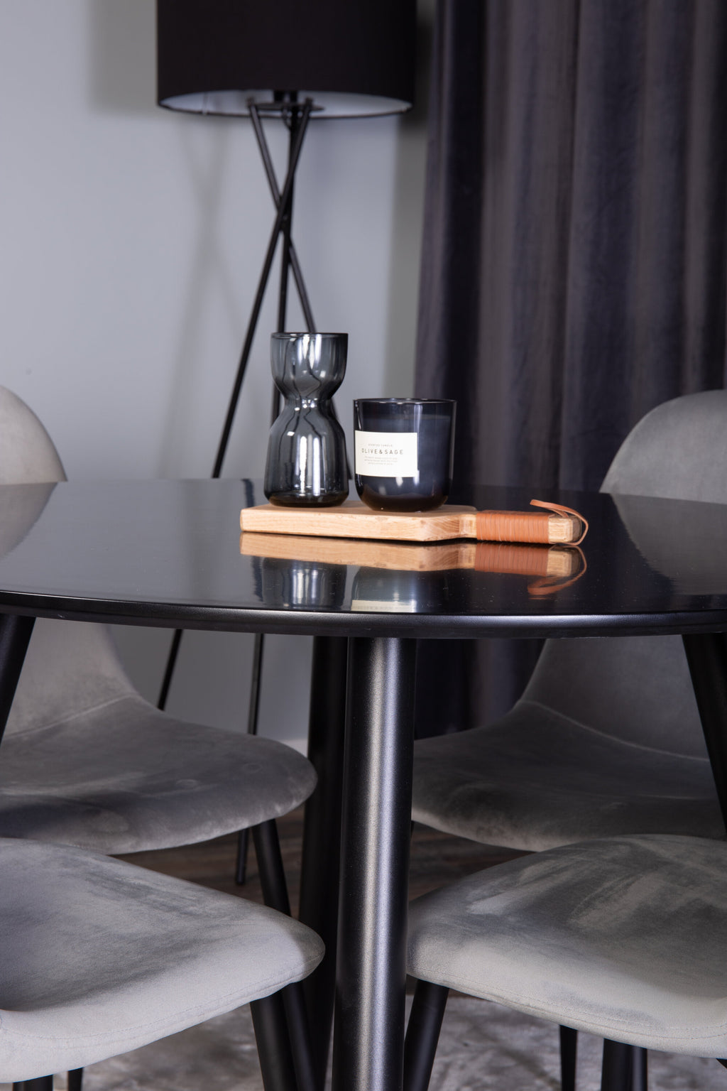 s_gr24137__13 Dining Set Plaza Mit Stühlen Polar Rundes Essgruppen Set