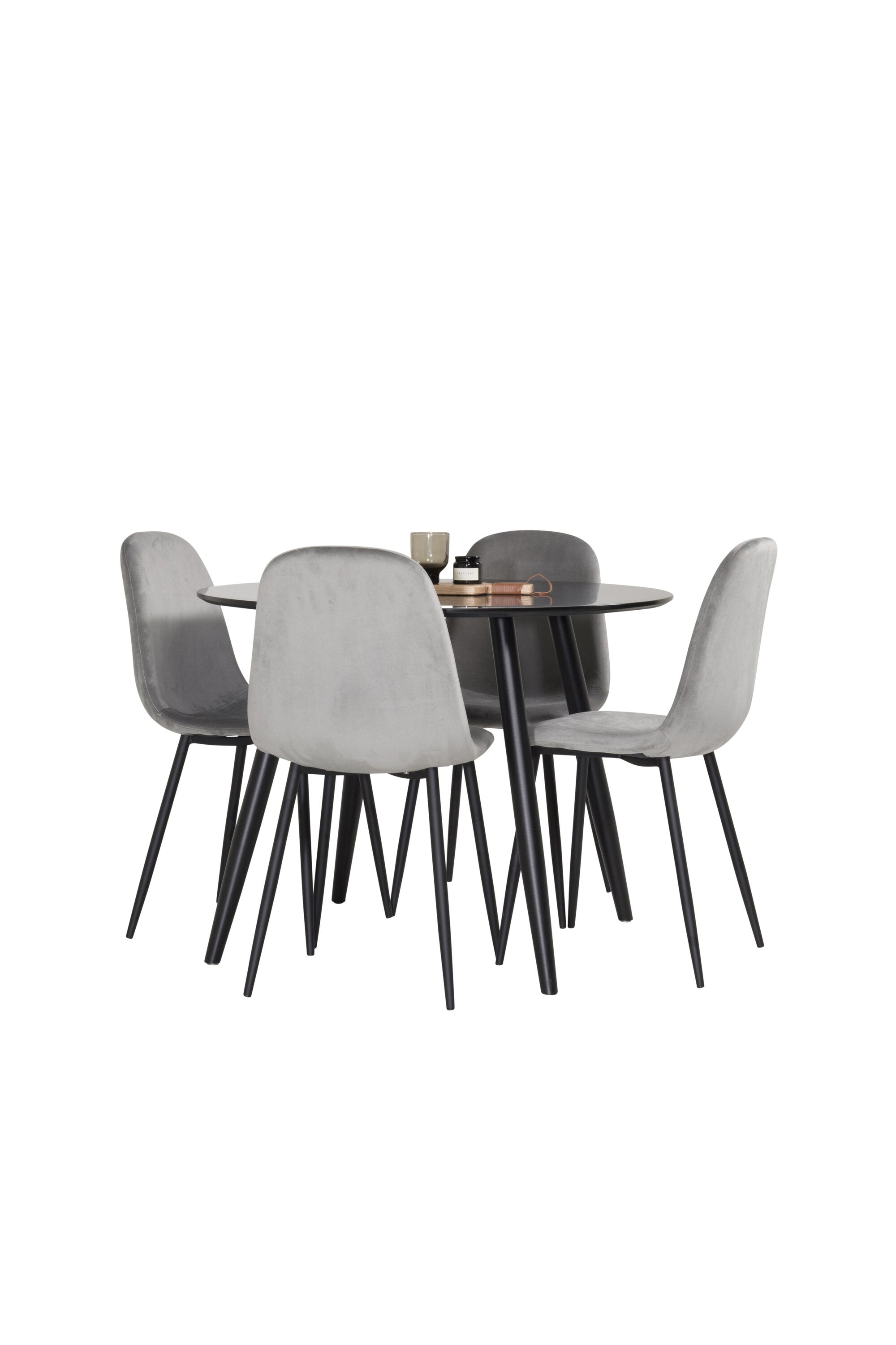 s_gr24137__3 Dining Set Plaza Mit Stühlen Polar Rundes Essgruppen Set