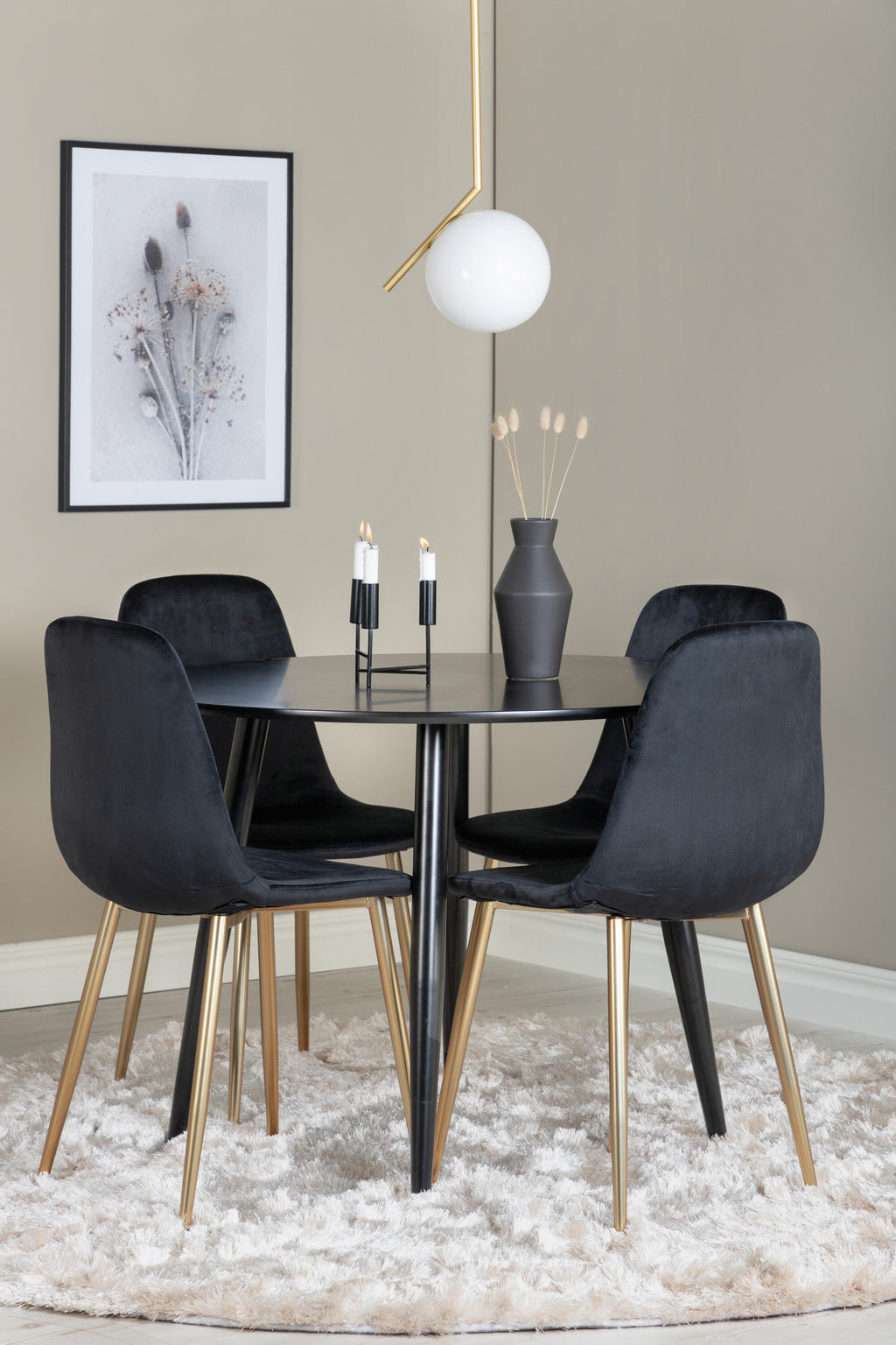 s_gr24138__10 Dining Set Plaza Mit Stühlen Polar Rundes Essgruppen Set