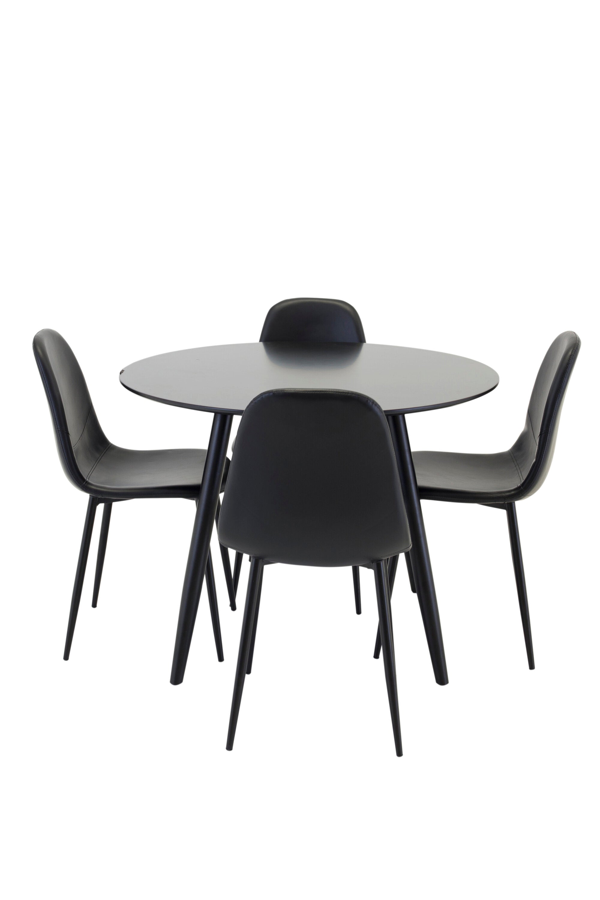 s_gr24139__2 Dining Set Plaza Mit Stühlen Polar Rundes Essgruppen Set Default Title