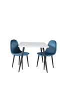 s_gr24152__1 Dining Set Polar Mit Stühlen Polar Rechteckiges Essgruppen Set Default Title