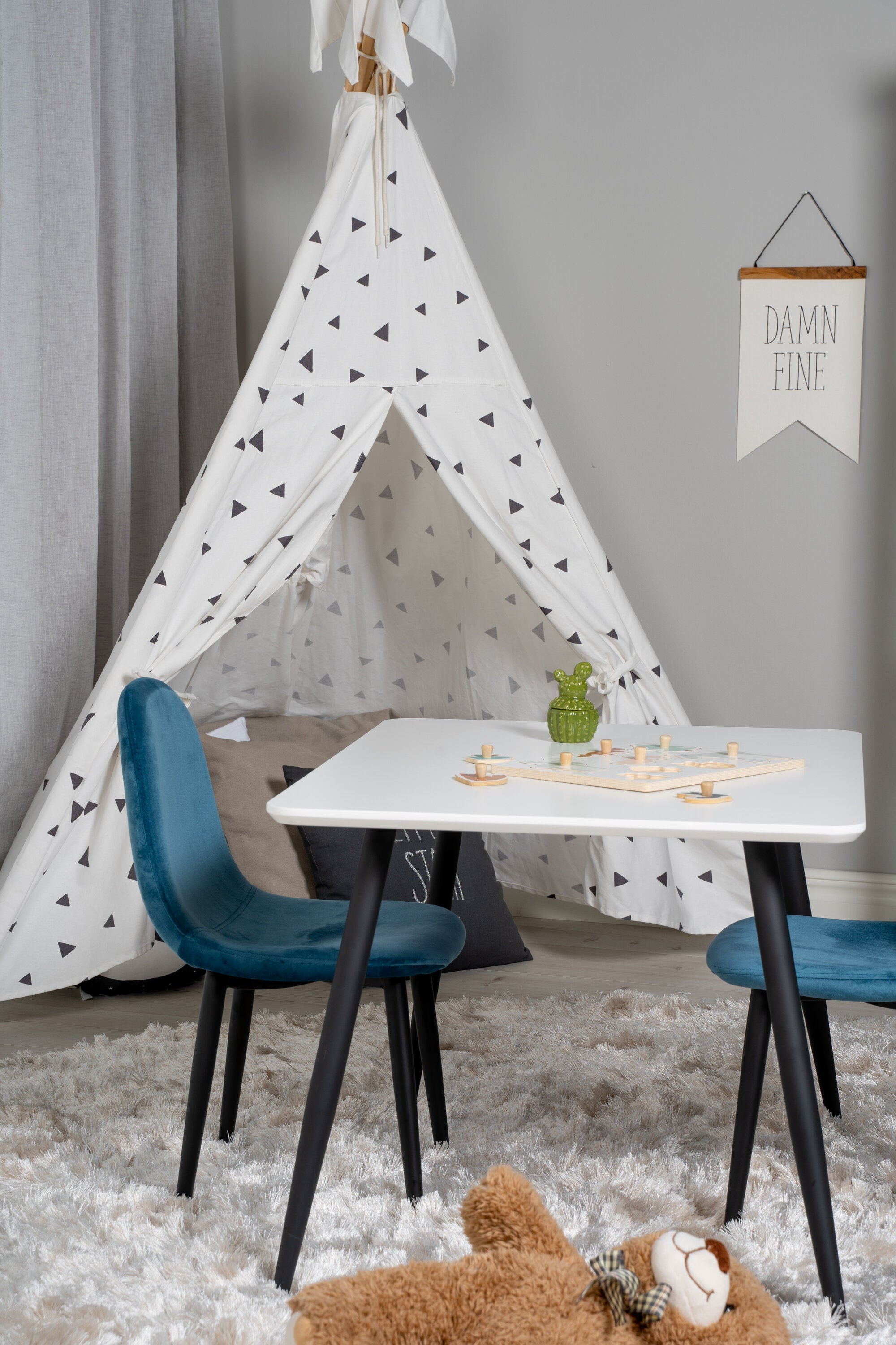 s_gr24152__14 Dining Set Polar Mit Stühlen Polar Rechteckiges Essgruppen Set