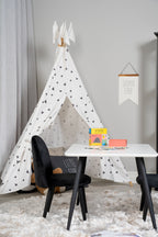 s_gr24154__12 Dining Set Polar Mit Stühlen Samt Rechteckiges Essgruppen Set