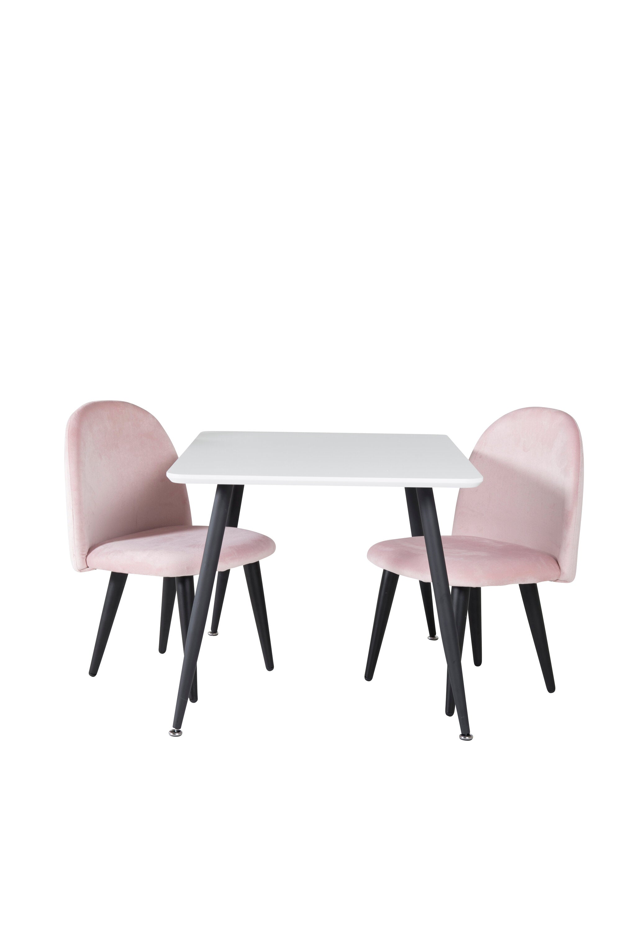 s_gr24156__1 Dining Set Polar Mit Stühlen Velvet Rechteckiges Essgruppen Set Default Title