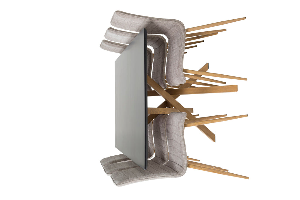 s_gr24253__1 Dining Set Piazza Mit Stühlen Windu Rechteckiges Essgruppen Set Default Title