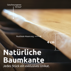 tischplatte_mit_baumkante_09b6b660-3b50-4bec-8944-c5f9eead55df Massivholztisch Eiche klein ohne Baumkante 160cm x 80cm Dreieck Gestell160x80cm / Dreieck / Dreieck