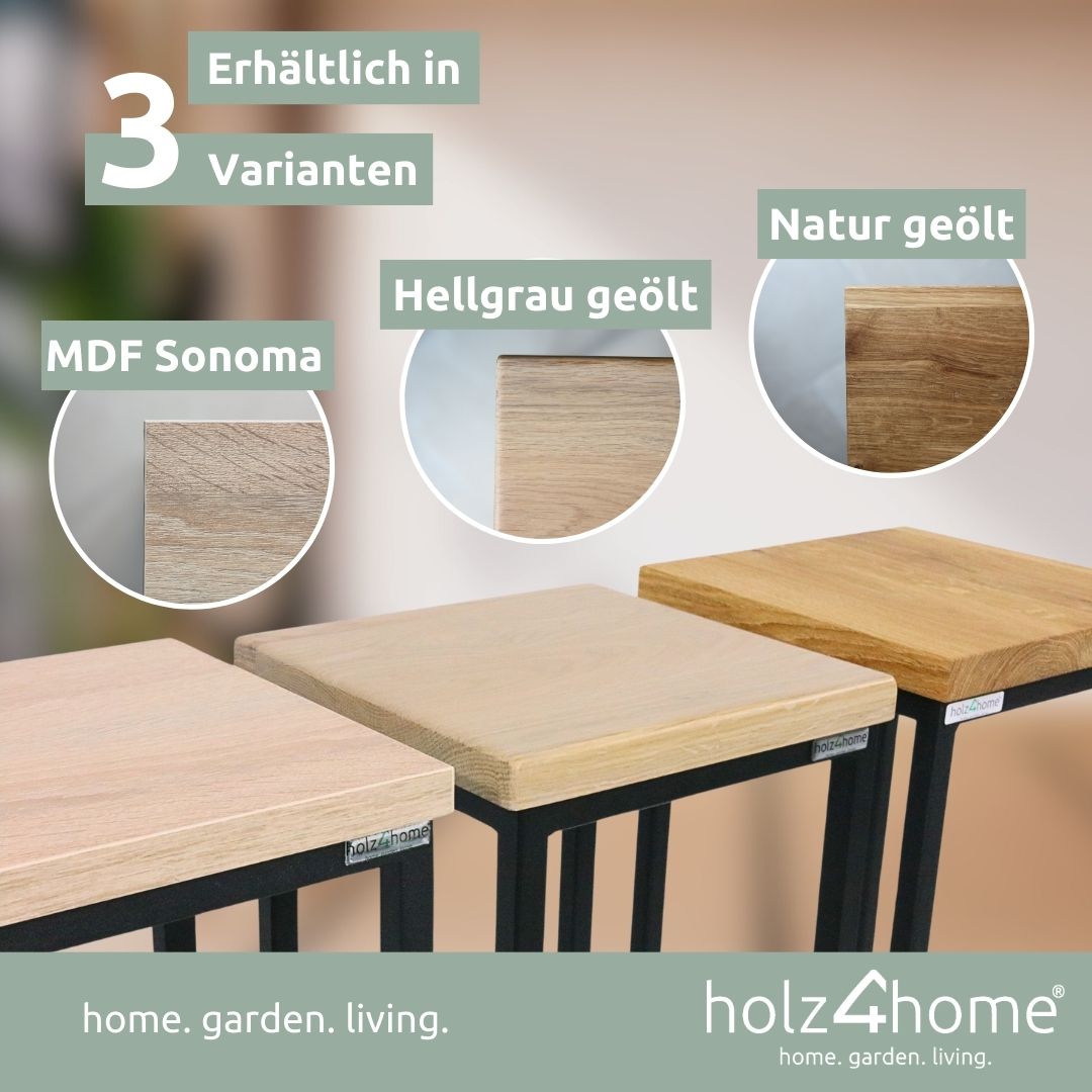 Blumenständer | Dekoständer Sonoma Eiche90 cm